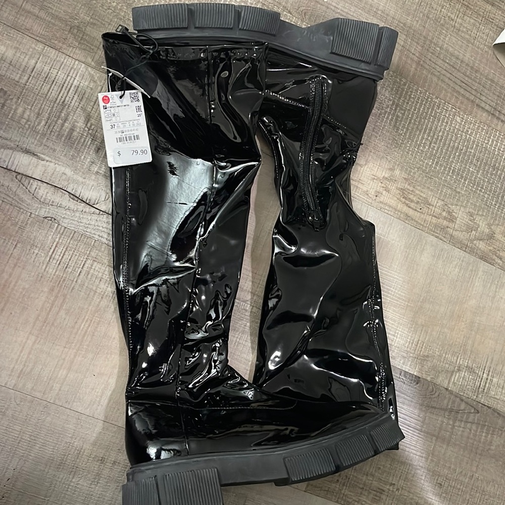 ZARA army combat boot